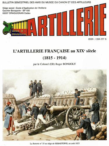 L'artillerie 1998_mp_couv_artillerie 2600
