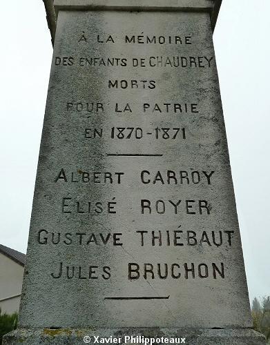 Monument de Chaudrey